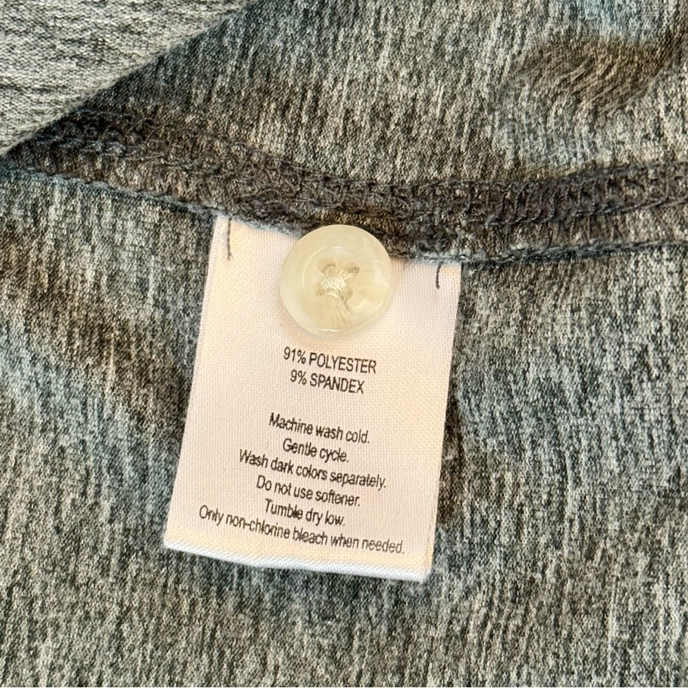 UNTUCKit Men's Gray Performance Polo Shirt Size Medium - Picture 7 of 10